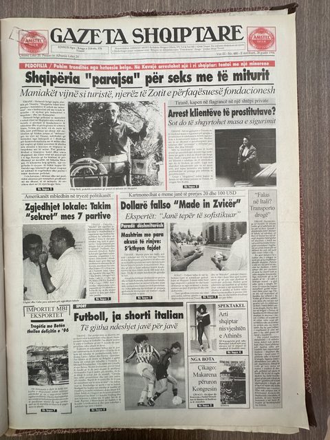 Gazeta Shqiptare 1996-08-28